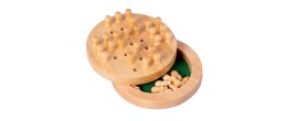 Solitaire tout rond en bois Autres jeux classiques Engelhart 