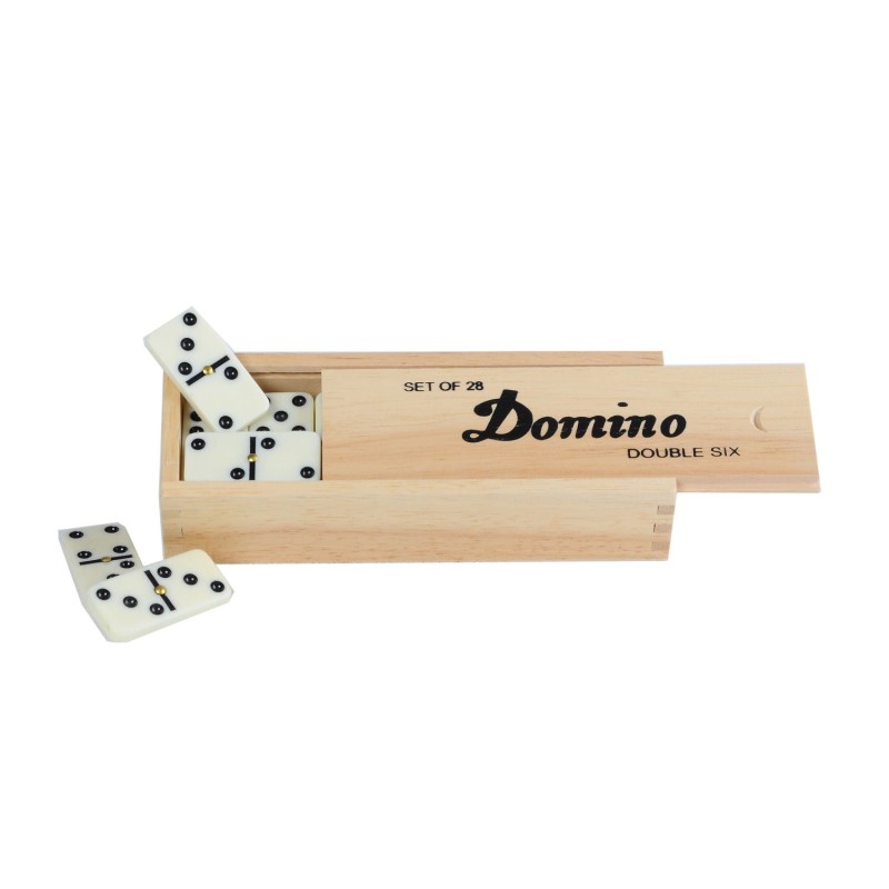 Petite Boite de Jeu de Dominos Classiques DOUBLE 6 Dominos Engelhart Styles:Classique Age minimum ( en années ):6 ans Thèmes:Mat