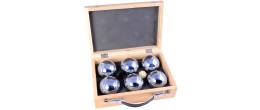 Jeu de boules de pétanque complet dans un coffret de luxe Pétanque Engelhart Age minimum ( en années ):6 ans Thèmes:sport Matièr