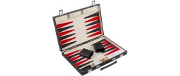 Backgammon rouge noir et blanc 36 cm Backgammon Engelhart Longeur:46,8 cm Largeur:36,2 cm Age minimum ( en années ):6 ans Matièr