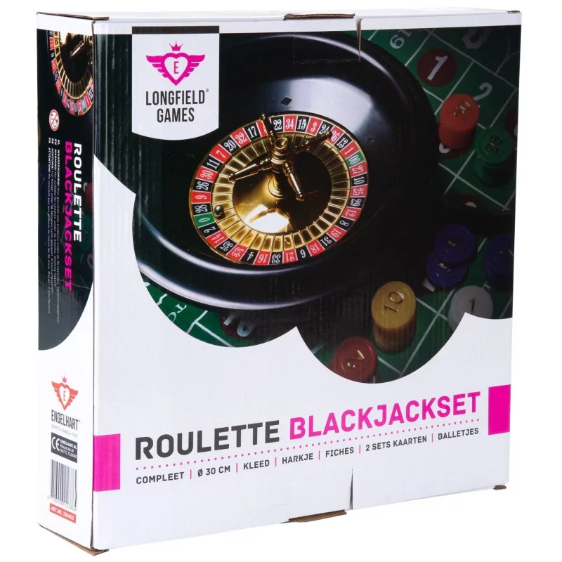 set Casino jeu complet pour jouer à la roulette - animation à la maison.