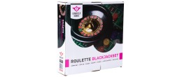 Set de jeu de casino : Roulette 12 '' et Black Jack Autres jeux classiques Engelhart Age minimum ( en années ):12 ans Matière:Pl