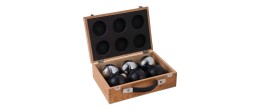 Jeu de boules de luxe dans un coffret en bois Pétanque Engelhart Age minimum ( en années ):6 ans Thèmes:sport Matière:Bois Types