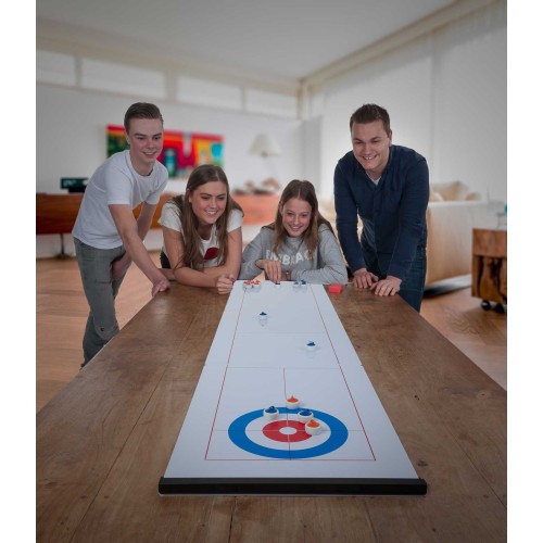 Curling compact et Palets anglais réversible Jeux de palets Engelhart Age minimum ( en années ):3 ans Thèmes:sport Matière:Plast