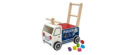 Porteur évolutif Le camion de police Porteurs en bois I M TOY Age minimum ( en années ):1 an Thèmes:Véhicules Types:Pousseurs/Po