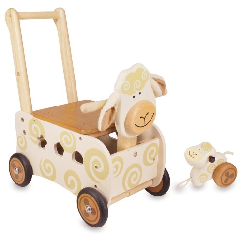 Pousseur Porteur Bebe En Bois Porteur Animal Mouton