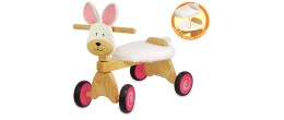 Porteur en bois pour bébé Vélo 4 roues Lapinou Porteurs en bois I M TOY Age minimum ( en années ):1 an Thèmes:Animaux Types:Quad