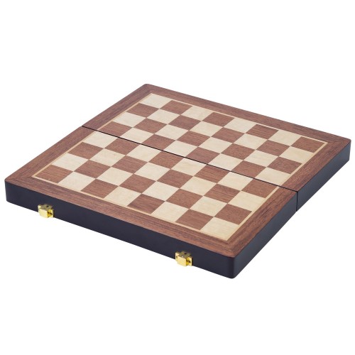 Jeu d'échec en bois de luxe 30 cm , pliable