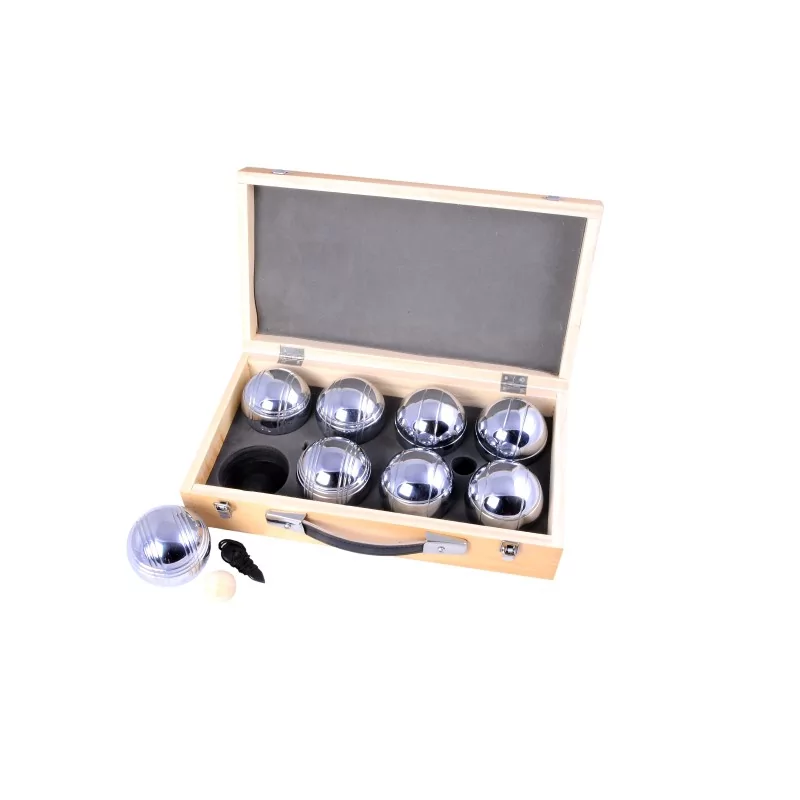 Jeu de pétanque 8 boules plastiques : Chez Rentreediscount Cadeaux