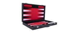 Jeu de Backgammon de luxe 38 cm, rouge Backgammon Engelhart Largeur:38 cm Age minimum ( en années ):6 ans Matière:simili cuir Ty