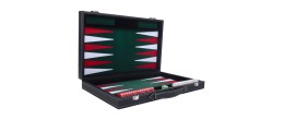 Jeu de Backgammon de luxe 38 cm, vert Backgammon Engelhart Longeur:48 cm Largeur:38 cm Age minimum ( en années ):6 ans Matière:s