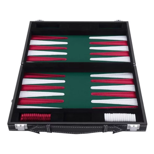 Engelhart - Backgammon de voyage 11 pouces: 28 cm Backgammon Engelhart Longeur:36 cm Largeur:28 cm Styles:Voyage Age minimum ( 