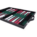 Backgammon 15 pouces - 38 cm vert