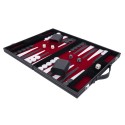 Backgammon 15 pouces- 38 cm Rouge