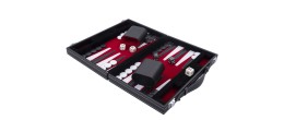 Backgammon de voyage 11 pouce - 28 cm rouge Backgammon Engelhart Largeur:28 cm Age minimum ( en années ):6 ans Matière:simili cu