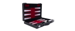 Backgammon de voyage 11 pouce - 28 cm rouge Backgammon Engelhart Largeur:28 cm Age minimum ( en années ):6 ans Matière:simili cu