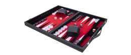 Backgammon Rouge Haute qualité 45,5 cm Nacré Backgammon Engelhart Largeur:45,5 cm Styles:De luxe nacré Age minimum ( en années )