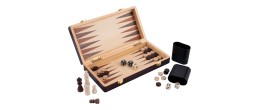 Coffret de jeux de luxe en bois Echecs / Backgammon 30 cm Echecs/Dames Engelhart Longeur:30 cm Largeur:30 cm Styles:jeu 2 en 1 A