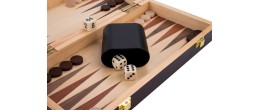 Coffret de jeux de luxe en bois Echecs / Backgammon 30 cm Echecs/Dames Engelhart Longeur:30 cm Largeur:30 cm Styles:jeu 2 en 1 A