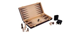 Coffret de jeux de luxe en bois Echecs / Backgammon 38,5 cm Backgammon Engelhart Largeur:38,5 cm Styles:Réversible Age minimum (