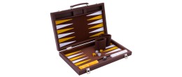 Backgammon 15"  marron de qualité 38 cm, accessoires nacrés Backgammon Engelhart Styles:De luxe nacré Age minimum ( en années ):