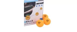 48 balles de tennis de table orange 3 étoiles - 40 mm - Certifié TTC Jeux de tennis de table Engelhart 