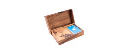 Double Tangram puzzle en bois Casse-têtes en bois Engelhart Longeur:19,2 cm Largeur:12,5 cm Profondeur:4 cm Styles:Classique Age