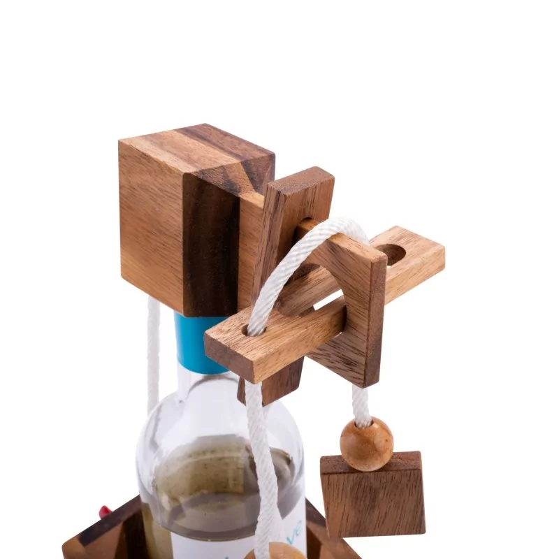 Casse-tête Grape Escape bouteille de vin en bois puzzle Casse-tête, Jeux