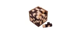 125 cubes casse-tête en bois Casse-têtes en bois Engelhart Longeur:14 cm Largeur:14 cm Profondeur:14 cm Poids:300 g Age minimum 