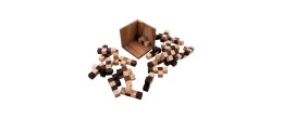 125 cubes casse-tête en bois Casse-têtes en bois Engelhart Longeur:14 cm Largeur:14 cm Profondeur:14 cm Poids:300 g Age minimum 