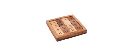 Taquin sudoku dans un coffret en bois Casse-têtes en bois Engelhart Longeur:12 cm Largeur:12 cm Profondeur:5 cm Poids:155 g Age 