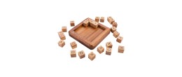 Le Jumpy en bois Jeux de société en bois Engelhart Longeur:13 cm Largeur:13 cm Profondeur:3 cm Poids:220 g Age minimum ( en anné