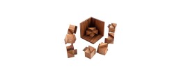 Casse tête Crazy Cube en bois Casse-têtes en bois Engelhart Longeur:7 cm Largeur:7 cm Profondeur:7 cm Poids:190 g Age minimum ( 