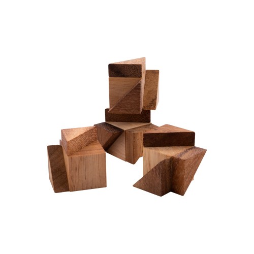 Casse tête Crazy Cube en bois Casse-têtes en bois Engelhart Longeur:7 cm Largeur:7 cm Profondeur:7 cm Poids:190 g Age minimum ( 