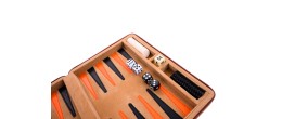 Backgammon de voyage 9 " beige orange et noir Backgammon Engelhart Age minimum ( en années ):6 ans Types:Stratégie Nombre de jou