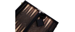 Backgammon de luxe 15" plaqué bois de rose Backgammon Engelhart Longeur:38 cm Largeur:24 cm Profondeur:5,6 cm Age minimum ( en a