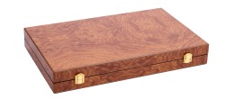 Backgammon de luxe 15" plaqué bois de rose Backgammon Engelhart Longeur:38 cm Largeur:24 cm Profondeur:5,6 cm Age minimum ( en a