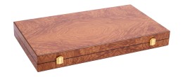 Backgammon de luxe 18" plaqué bois de rose Backgammon Engelhart Longeur:45,5 cm Largeur:26 cm Profondeur:5,6 cm Age minimum ( en