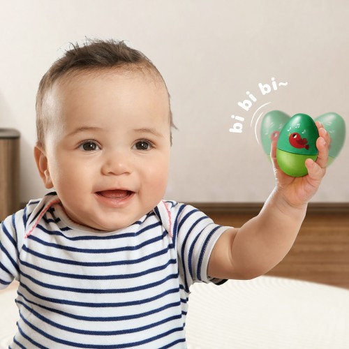 Œufs maracas en bois Jeux d'éveil en bois Dorjee 