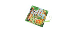 Labyrinthe magnétique Animaux Jeux éducatifs et ludiques en bois Dorjee Longeur:22 cm Age minimum ( en années ):2 ans Thèmes:Déc