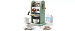 Machine à café expresso en bois Cuisine Dorjee Longeur:14 cm Largeur:12 cm Profondeur:23 cm Poids:1,2 kg Age minimum ( en années