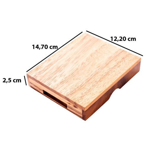 Khun Phaeng casse tête en bois Casse-têtes en bois Engelhart Longeur:14,70 cm Largeur:12,20 cm Profondeur:2,5 cm Age minimum ( e