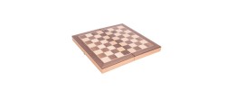 Jeu d'échecs en bois de hêtre placage noyer Echecs Engelhart Longeur:30 cm Largeur:30 cm Age minimum ( en années ):6 ans Matière