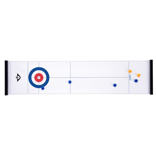 Boîte de jeu 3 en 1 : Curling, Shuffleboard, Bowling Jeux de palets Engelhart Longeur:120 cm Largeur:28 cm Age minimum ( en anné