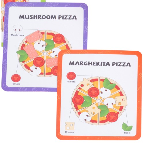 Set de Pizza Gourmet en bois Jeux d'imitation Dorjee Age minimum ( en années ):3 ans Matière:Bois Nombre de joueurs:1 joueur Pub