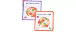 Set de Pizza Gourmet en bois Jeux d'imitation Dorjee Age minimum ( en années ):3 ans Matière:Bois Nombre de joueurs:1 joueur Pub