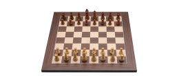 Jeu d'échecs de luxe marqueté en bois 50 cm marron / naturel Echecs/Dames Engelhart Longeur:50 cm Largeur:50 cm Styles:De luxe A