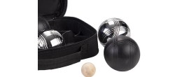 Jeu complet de triplette de pétanque noires et grises Pétanque Engelhart