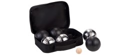 Jeu complet de triplette de pétanque noires et grises Pétanque Engelhart