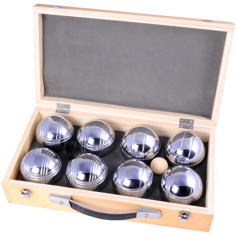 Jeu de boules (8 boules) de luxe jeux de pétanque Pétanque Engelhart